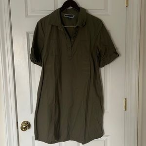 Karen Scott - Army Green T-Shirt Dress